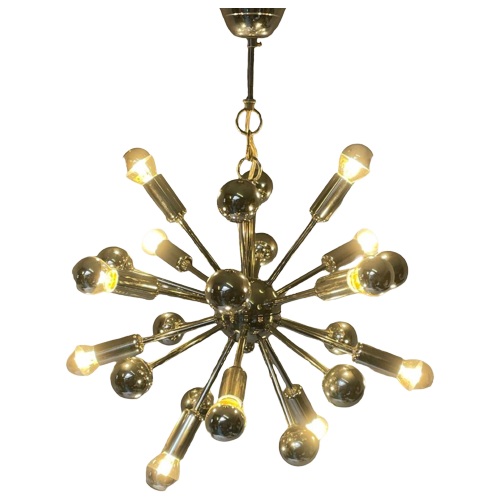 Hanging Pendant - Model Sputnik - Including New Bulbs - Space Age Design