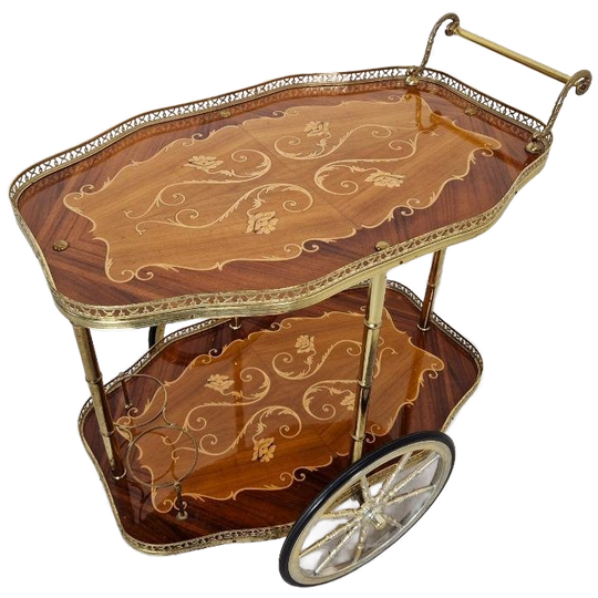 Vintage Barcart Trolley, Italy 1970s 1
