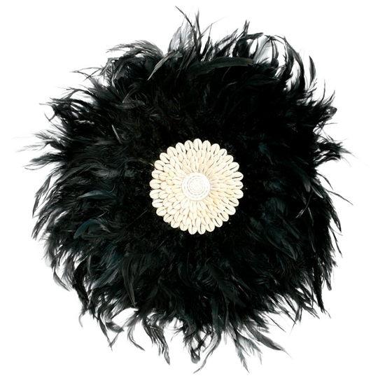 Bazar Bizar | De Coastal Juju Muurdecoratie - Zwart - M 1