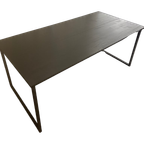 Eetkamertafel Zwart Mango Look thumbnail 1