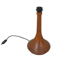 Teak Houten Lampenvoet Vintage