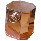 Art Deco Champagnekoeler, Verzilverd thumbnail 1
