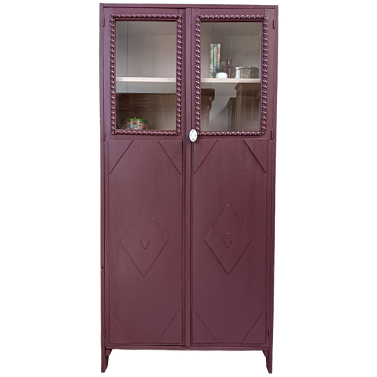 Vitrinekast Elderberry / Damask 1