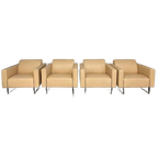 Mare Artifort Fauteuils (4x) - Design Klassiekers. Leder. thumbnail 1