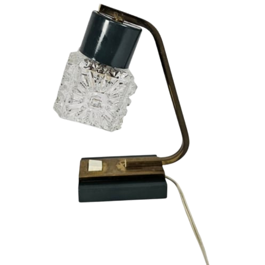 Richard Essig - Bubbelglas - Messing - Kunststof - Duitsland - 70's 1