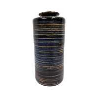 Striped Cylinder Zaalberg Vase, Dutch Modernist, 1970S