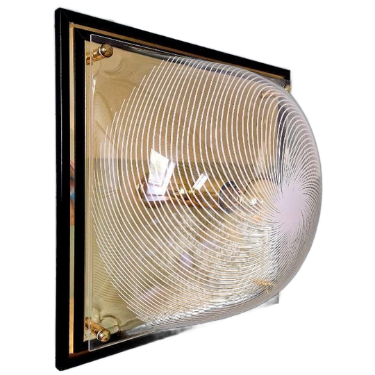 Vintage Wand-/plafondlamp, Massive, 1970-80 1