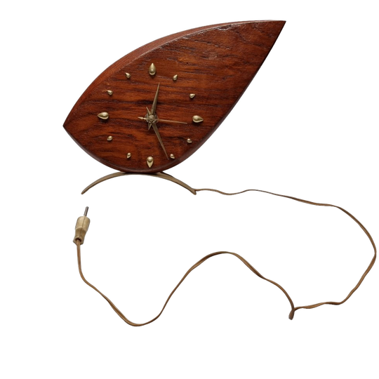 Mid Century Elektrische Klok Jacob Palmtag 1