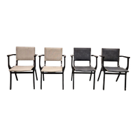 Set Van 4 Vintage Eetkamerstoelen Stako 4 Vintage Stoelen