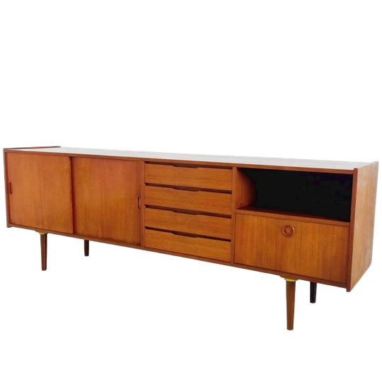 Vintage Mid-century Deens Design Lowboard Kast 1960’s 1