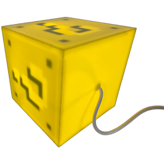 Super Mario Block - Touch (hang) Lamp - Vraagteken Blok - 90's 1