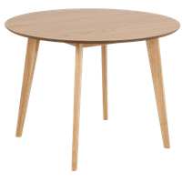 Roskilde Eetkamertafel - Ø105 Cm - Eiken