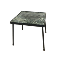 Retro Vintage Bijzettafel Plantentafel Marmer Jaren 50 / 60