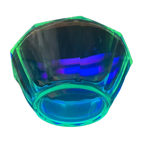 Art Deco Schalen (3) Van Uranium-Glas