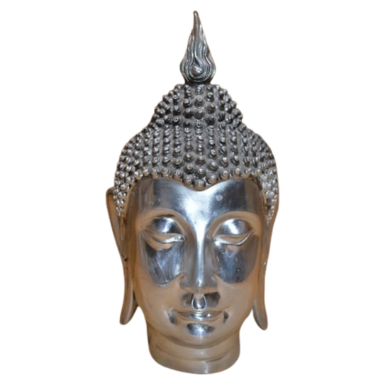 Shiva Hoofd Chroom Kleur 1