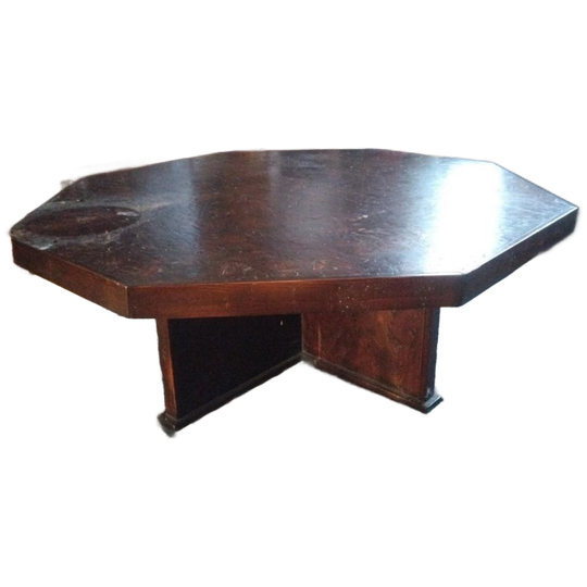 Achtkantige Salontafel 1