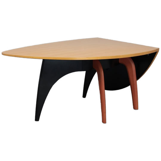Postmodern Extendable Dining Table ‘foliant’ By Dick Spierenburg For Castelijn, 1990 1