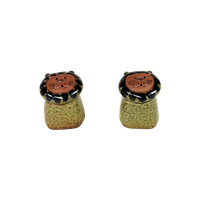 Vintage | Fitz & Floyd | Keramiek | Peper En Zoutstelletje | 70'S