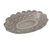 Glazen Vintage Schaaltje Met Schulprand