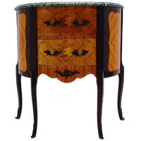 Franse Mahonie Louis Xv Commode