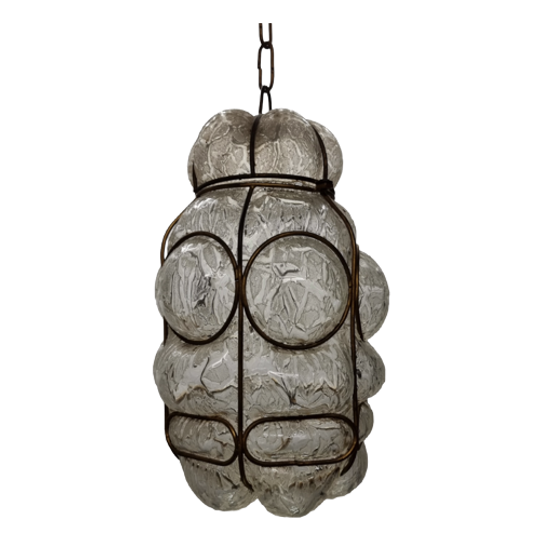 Venetiaanse Murano Glazen Hanglamp, Jaren 60 1