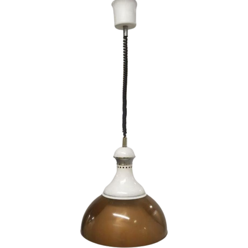 Vintage 1960S Stilux Milano Pullout Lamp Hanglamp