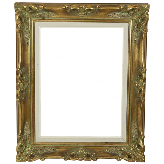 Gouden Klassieke Barok Stijl Lijst Hout Gips 56x46cm 1