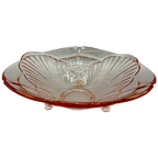 Fruitschaal Rosaline Persglas 50's thumbnail 1