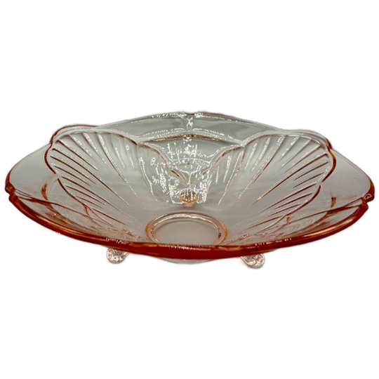 Fruitschaal Rosaline Persglas 50's 1