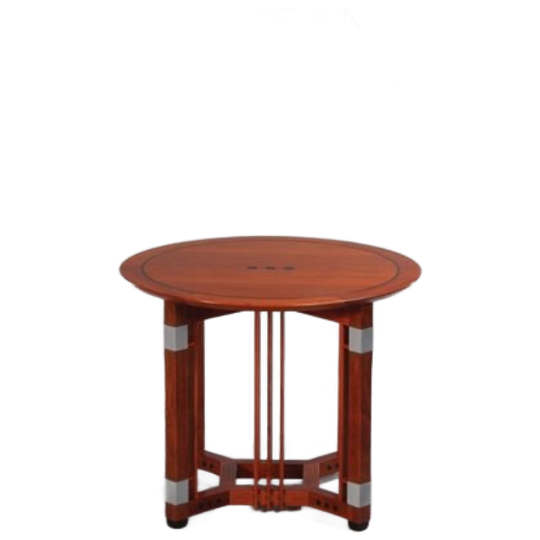 Art Deco Ronde Bijzettafel 1