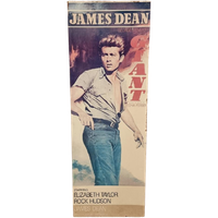 Vintage James Dean Movie Poster 'Giant' Warner Bros