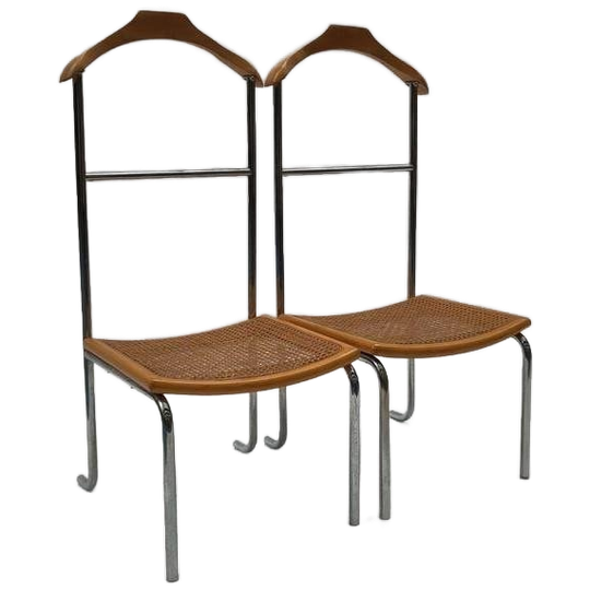Vintage Dress Boy Webbing Valet Chair Breuer Cesca Stijl 1