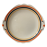 Prachtige Vintage Barker Bros Ltd Tudor Ware Rond Bord! | Kerst