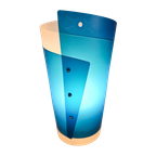 Slamp - Design Samuel Parker - Energy Light - Kunststof - Italie - 80'S thumbnail 1