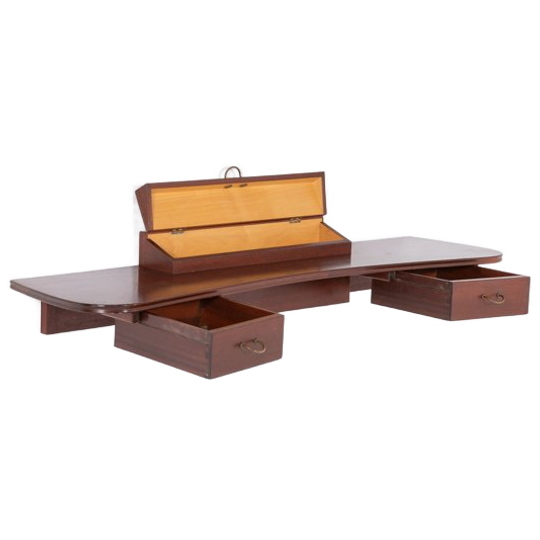 Danish Mid-century Modern Wall Shelf-console By Frode Holm For Illums Bolighus, 1950’s 1