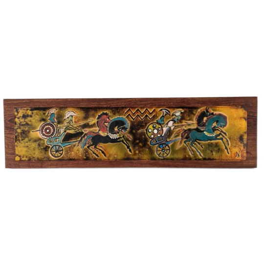 Nelle Damsma Vintage Emaille Design Schilderij Kunst 1