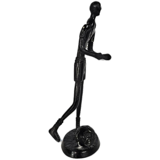 Brons Beeld - Sculptuur - Voetballer 1