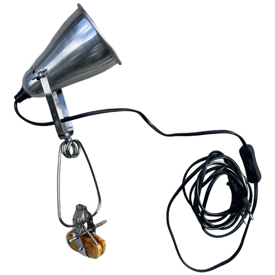 Vintage -zweeds Design- Aluminium Klemspot Fas Van IKEA 1