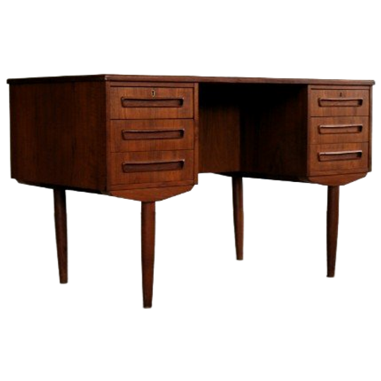 Vintage Bureau | Desk | Jaren 60 | J. Svenstrup | Deens 1