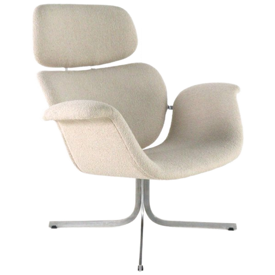 Pierre Paulin Voor Artifort Big Tulip Fauteuil Stoel Vintage Gestoffeerd 1