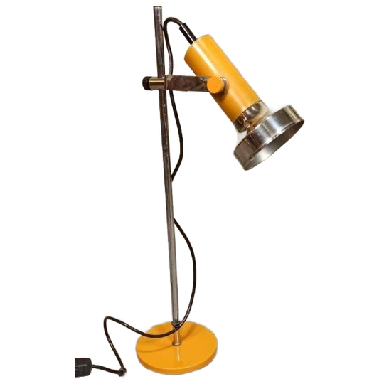 Vintage Tafellamp, Ochre 1