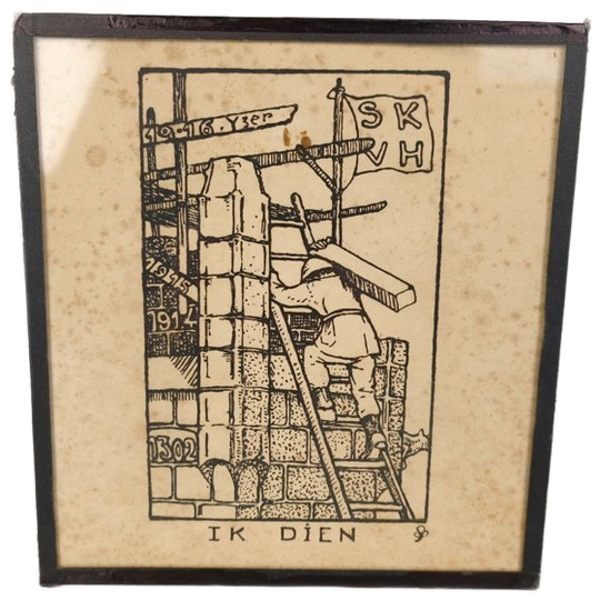 Wo1 Tekening Van Joe English 1