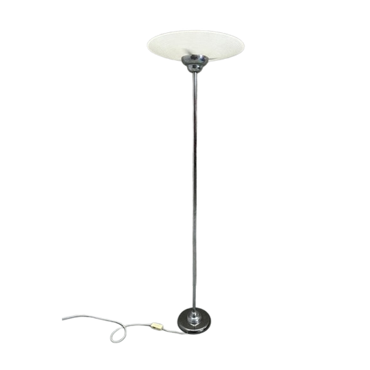 Staande Art Deco Vloerlamp, Uplight 1