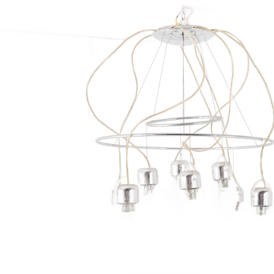 Francesco Lucchese Suspension Lamp ‘agua’ By Fabbian, Italy 1