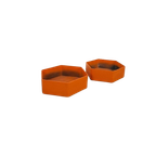 Oranje Kunststof Bloembak Plantenbak thumbnail 1