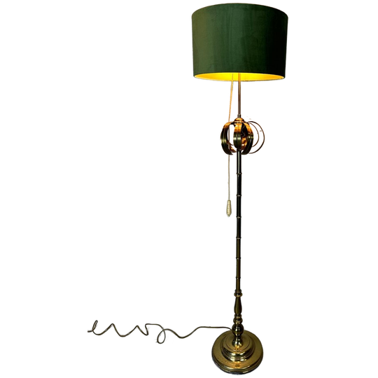 Vintage Messing Vloerlamp 1