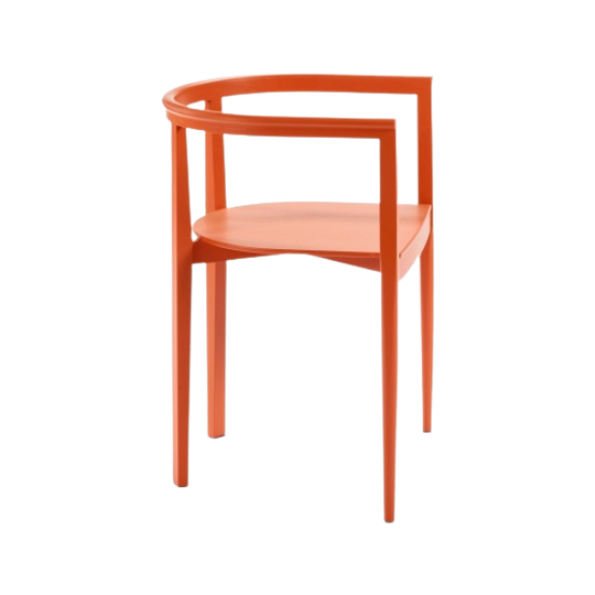 Serax Stoel Beuken Oranje Élé 1