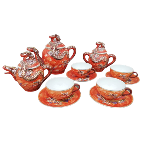 Vintage Servies 4Pers.