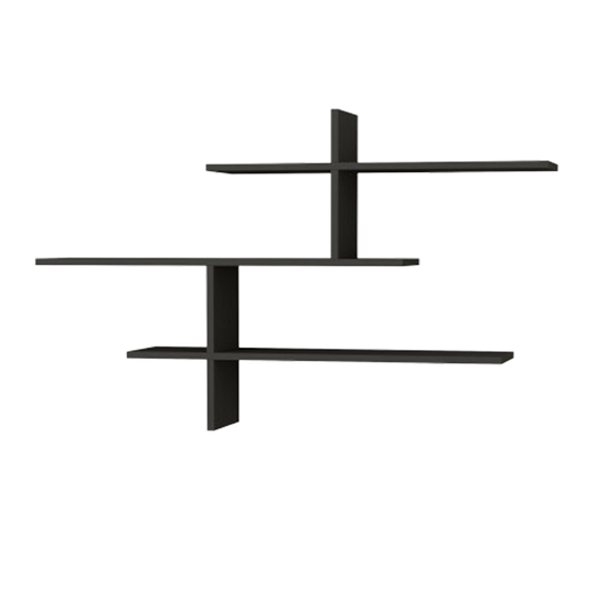 Evila Originals Leo Wandplank Houtfineer Antraciet 1