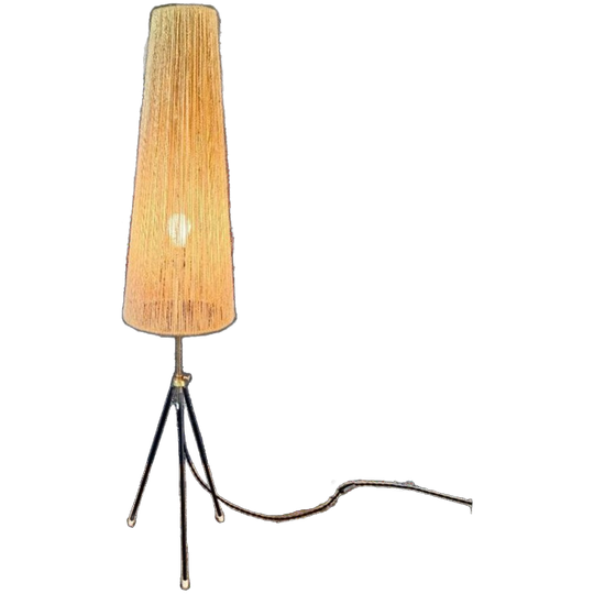 Driepoot Vloerlamp Mid-century, 1950-60 1